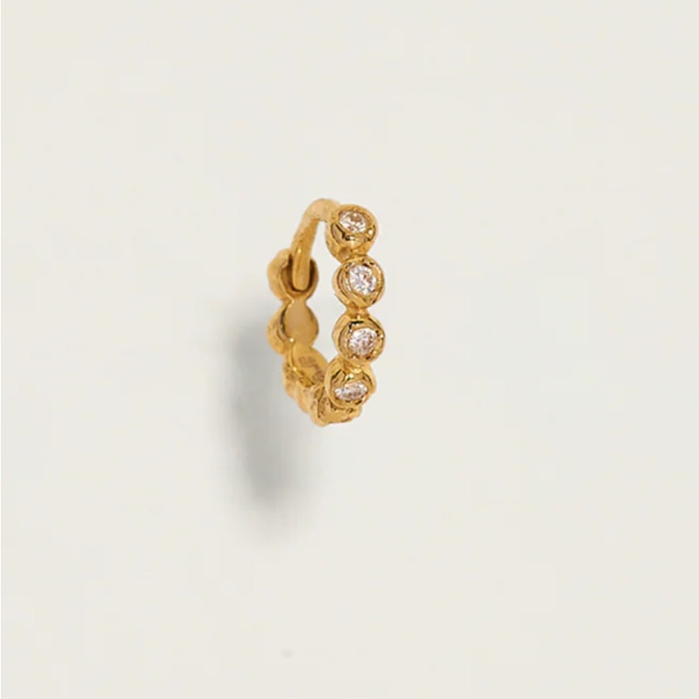 SOLD Pamela Love Gold Hoop Earrings